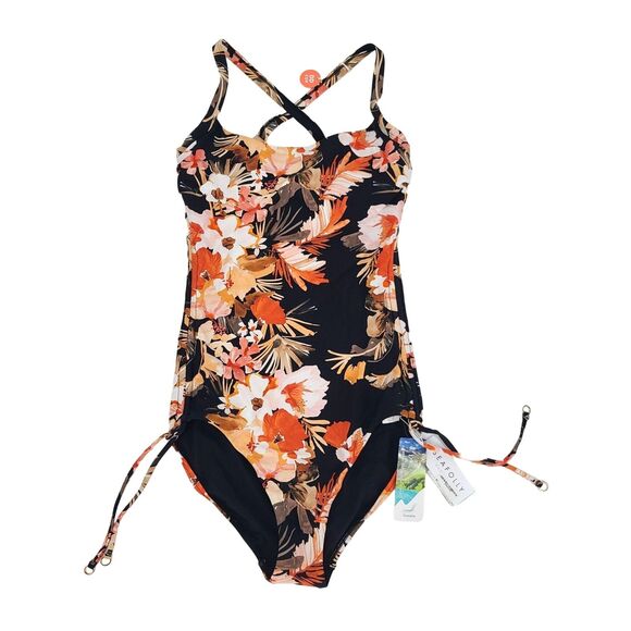 Seafolly NWT Bora Bora Flora DD Cup Maillot Size 8 - Picture 1 of 9